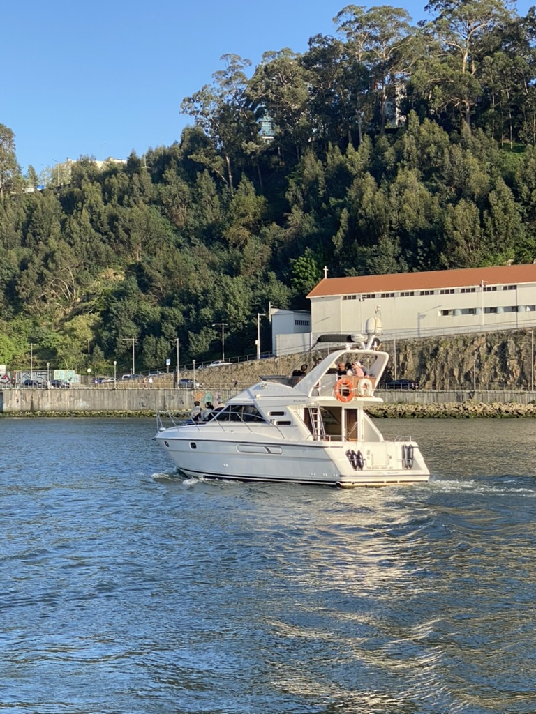 6 Bridges boat tour Porto — on board